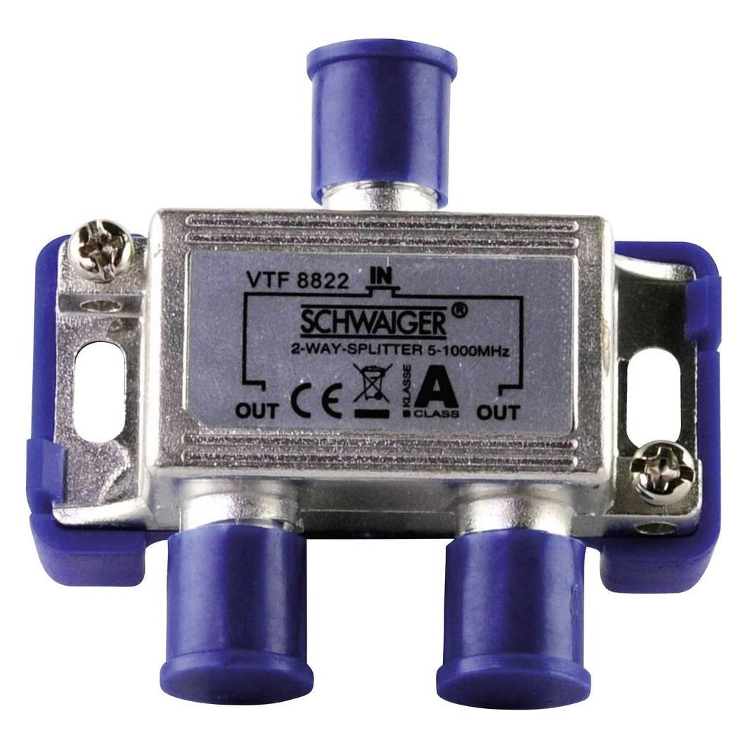 Schwaiger 2-fach Verteiler (Verteiler) (VTF8822241)