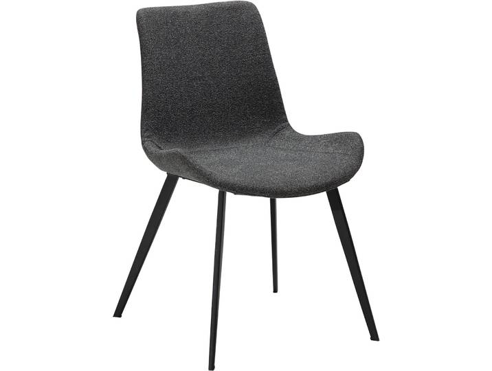 DAN-FORM Stuhl 2er-Set Hype grey Stoff