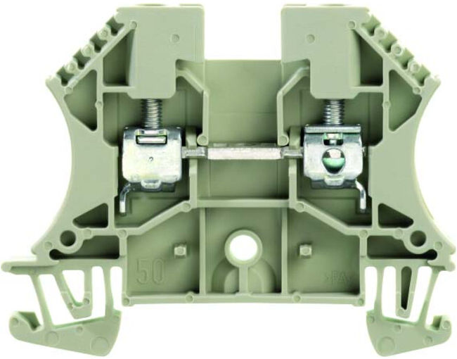 Weidmüller Bornier de passage WDU 4 GR (0635474)