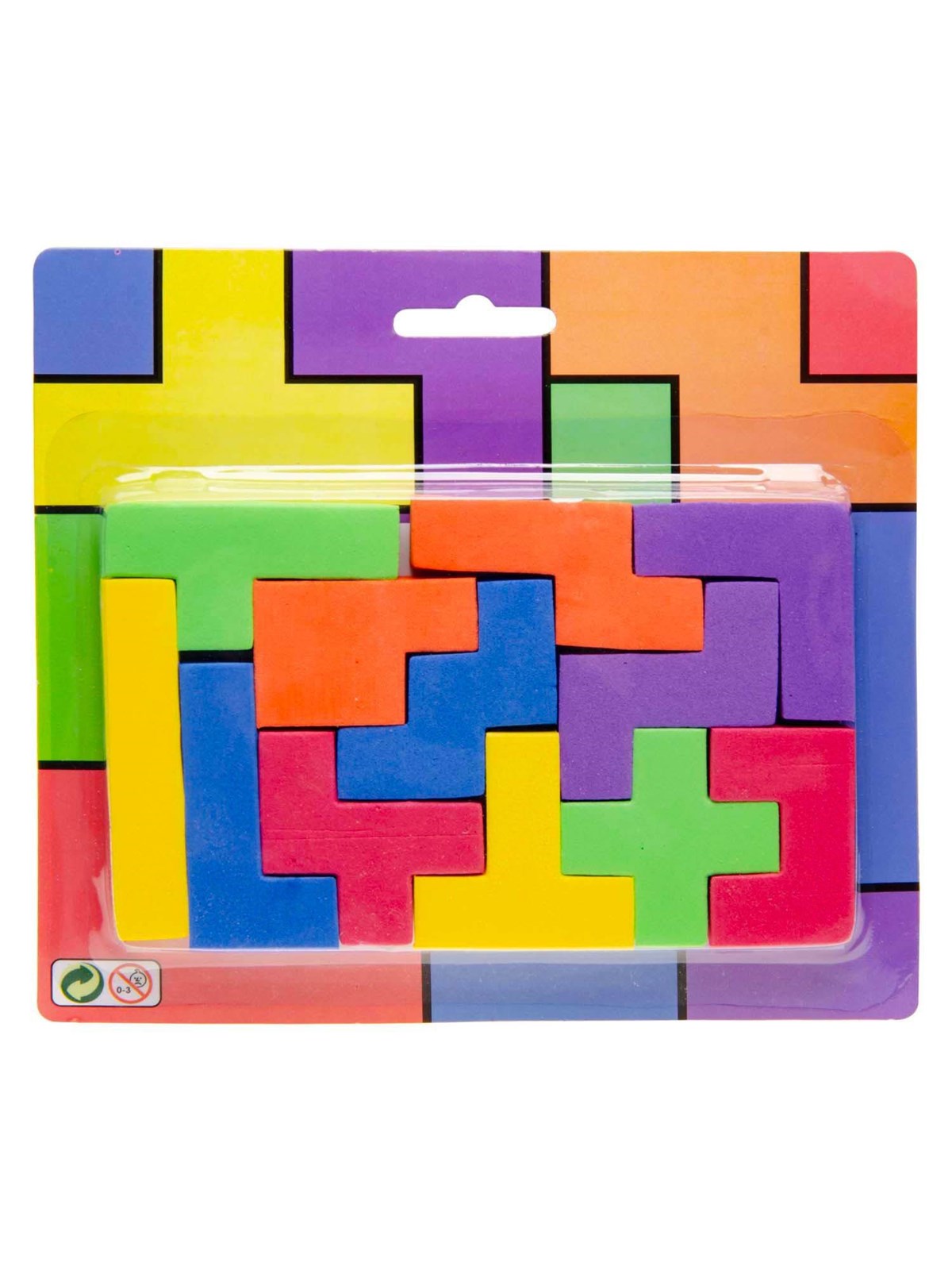 LG-Imports Tangram-Puzzle aus Schaumstoff Block