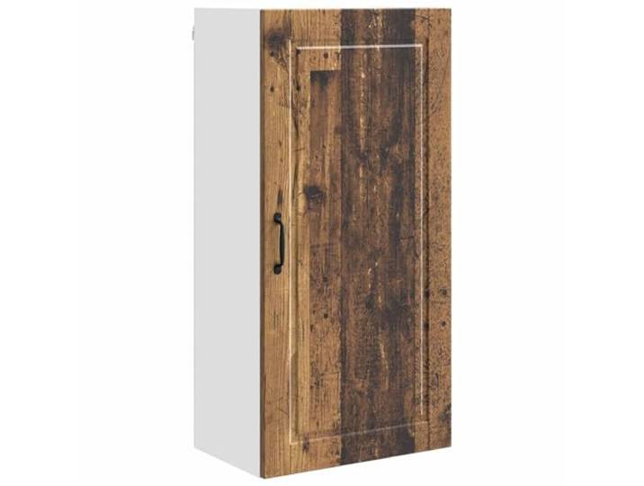 IBUQDDV Wandschrank Porto Altholz 50 x 31 x 100 cm Holzwerkstoff Küche, Innenbereich, Wandmontage, Holzwerkstoff, Altholz-Optik, geräumige Fächer, Ablagen, Vorratsraum, Geschirr