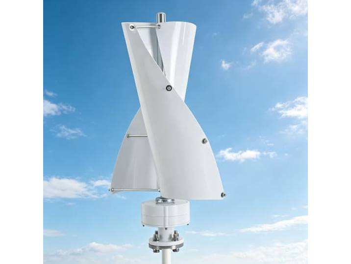 100W 12V Windkraftanlage Windturbine Vertikal windkraft Generator Vertikalachsen-Windturbinen-Generator mit Controller Windturbine Stromerzeugung