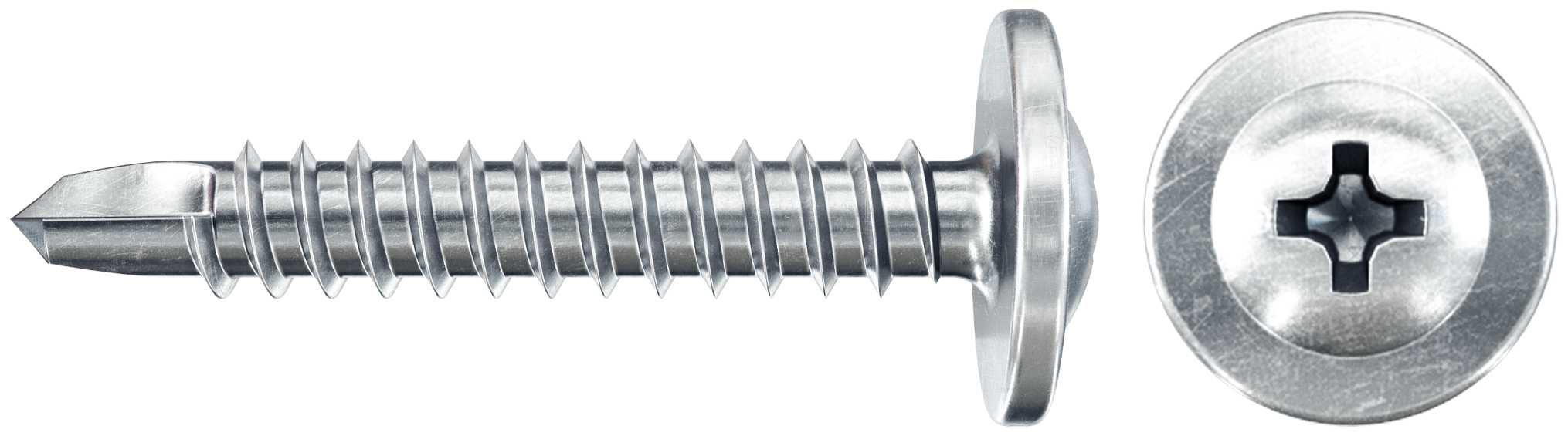fischer Deutschland Vertriebs GmbH fischer Profilverbinderschraube 4,2 x 13 Halbrundkopf blauverzinkt Vollgewinde Kreuzschlitz PH 040457