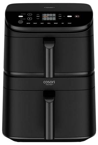Cosori CAF-DC121-ADER Heißluft-Fritteuse 10.8l 2630W mit Display Schwarz