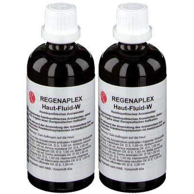Regenaplex Haut-Fluid W Doppelpack 2x100 ml Flüssigkeit