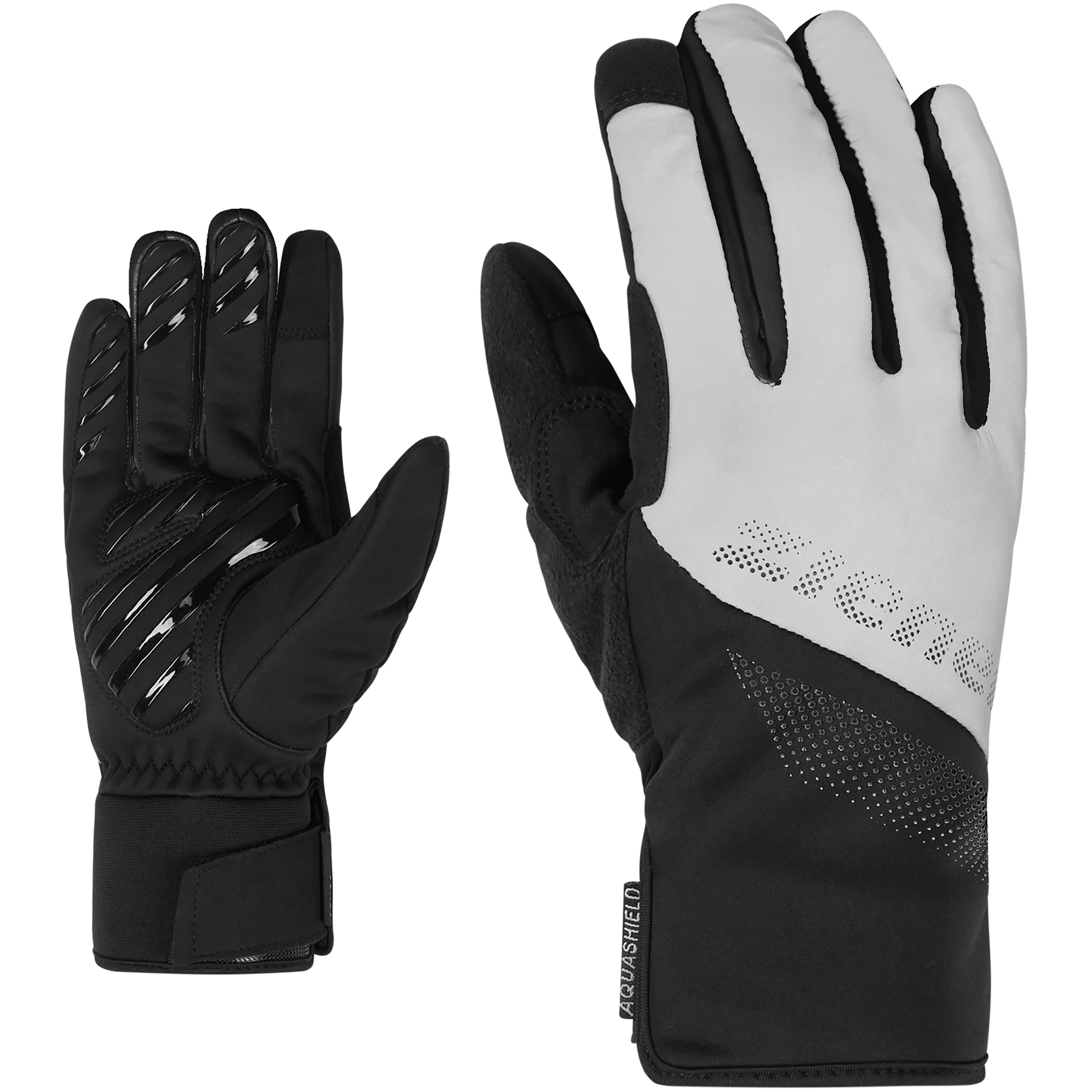 Ziener Dilip As Touch Bike Fingerhandschuhe schwarz Größe 9 Mountainbike Elastisch Wasserabweisend