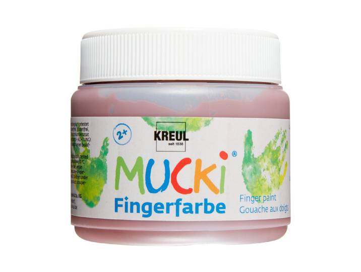 Kreul Mucki Fingerfarbe Braun 150 ml