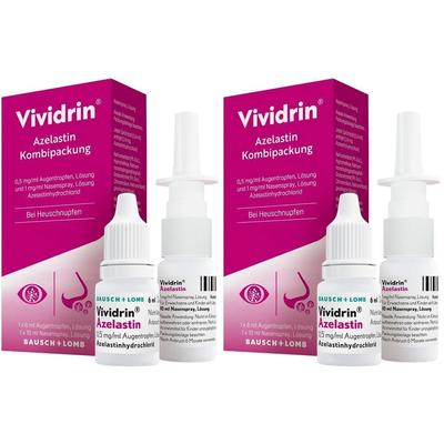 Vividrin Azelastin Kombi.0,5 mg/ml Atr+1 NAS 2x 2x1 St Kombipackung