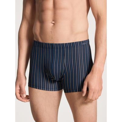 Boxershorts CALIDA "Cotton Code", Herren, Gr. XXL (58/60), Single Jersey, schwarz, Single Jersey, Obermaterial: 95% Baumwolle, 5% Elasthan, unifarben, normal, Unterhosen, softer Webgummibund, Single Jersey-Qualität, elastisch