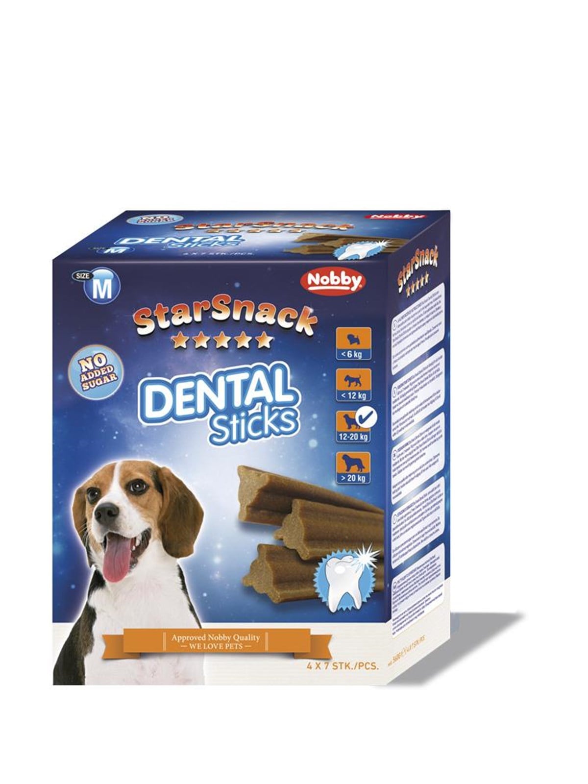 StarSnack Dental Sticks M, 4x7 Stk.