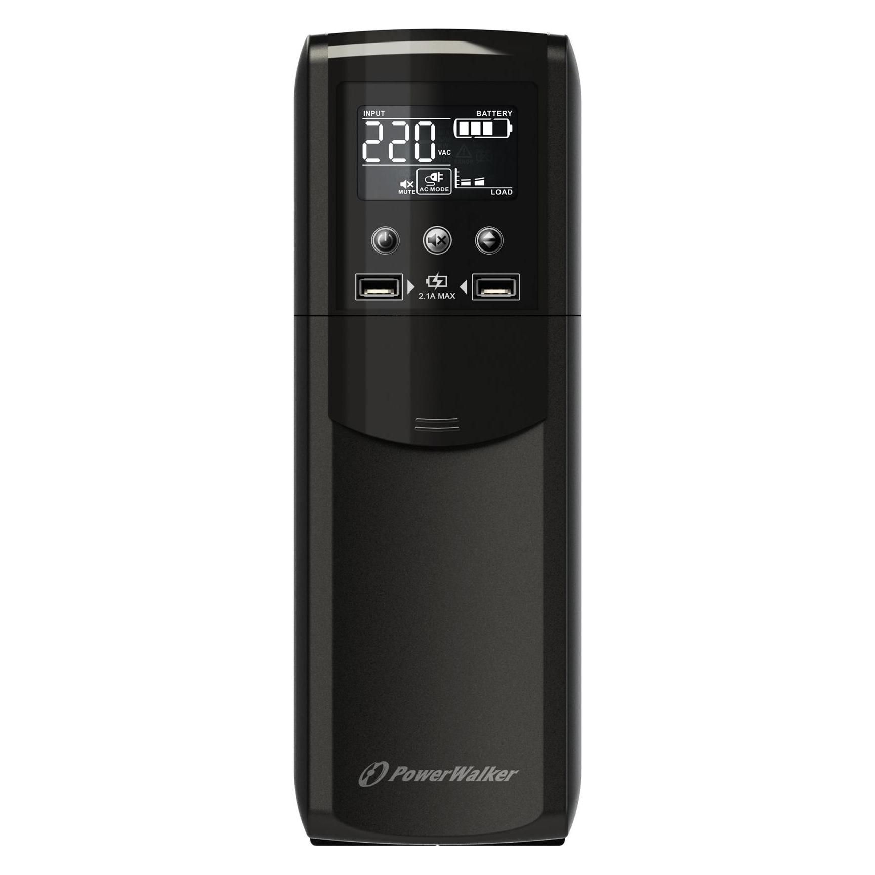 Powerwalker VI 1200 CSW IEC (1200 VA, 720 W, Line-Interaktiv USV) (10121123)