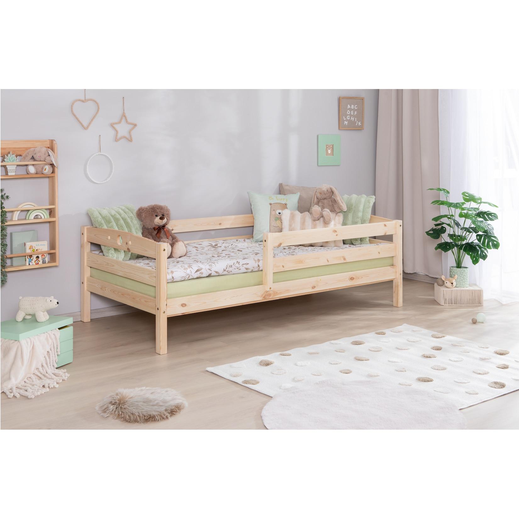 TiCAA Einzelbett „Eli“, Kinderbett, Jugendbett, Schlafzimmer, Kinderzimmer
