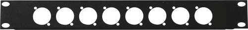 Omnitronic Frontplatte Z-19 8x XLR (D-Typ) 1HE 1 HE