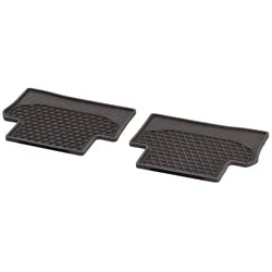 Mercedes-Benz Allwettermatten CLASSIC Fond 2-teilig espressobraun