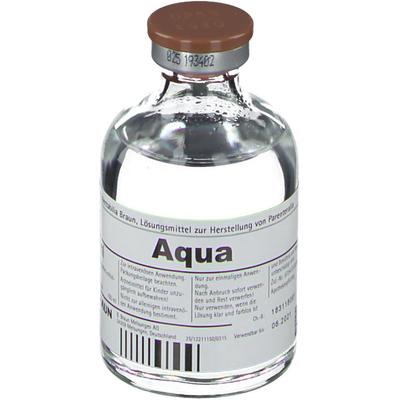 Aqua AD injectabilia Inj.-Fl. 20x50 ml Ampullen