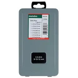 Hammerbohrersatz SDS-plus Pro 4 7-tlg.SDS-Plus Ku.-Kass.METABO