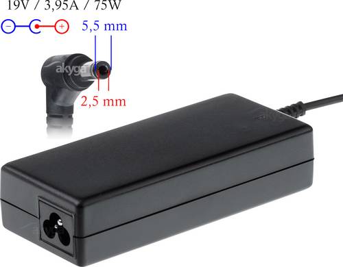 Akyga AK-ND-02 Notebook-Netzteil 75W 19V 3.95A