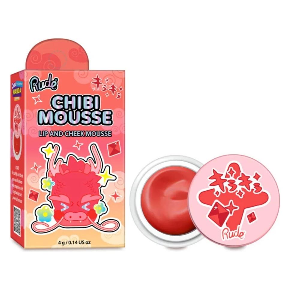 Rude Cosmetics Chibi Mousse, Lippen- und Wangenbalsam 2-in-1, Toasty, 4 g (4 g) (74847655)