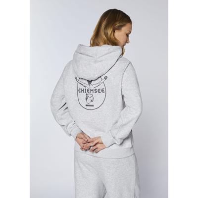 Kapuzensweatshirt CHIEMSEE, Damen, Gr. XS (32), high, rise, 80% Baumwolle, 20% Polyester, Sweatshirts