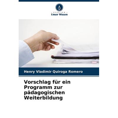 Vorschlag für ein Programm zur pädagogischen Weiterbildung -