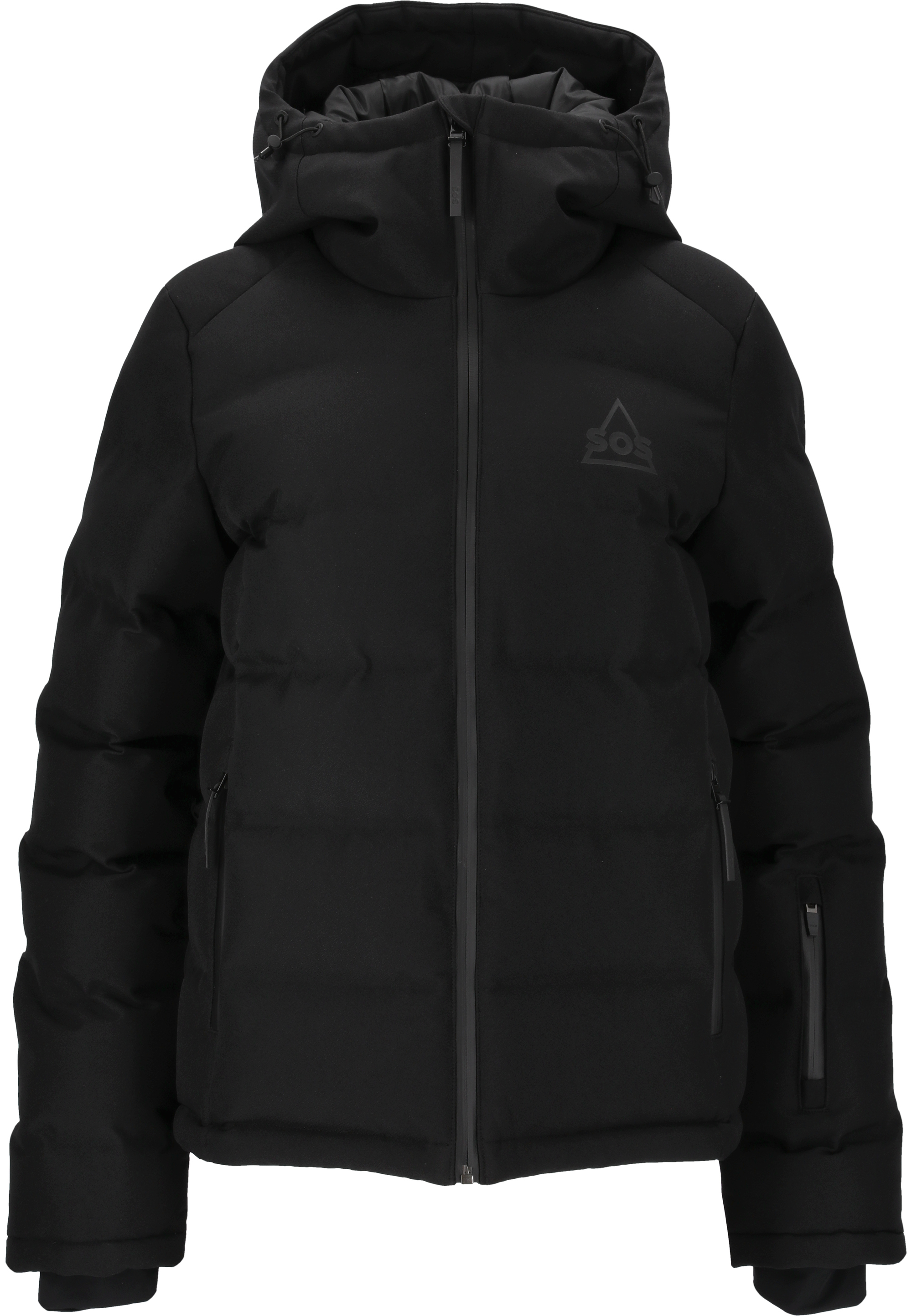 SOS Skijacke Zermatt mit wasserabweisender Membran 1001 Black L