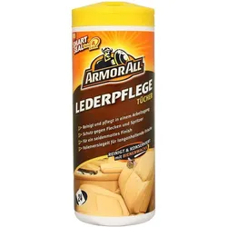 Armor All Leather Wipes Lederpflege Tücher Seidenmatt 24 Stk