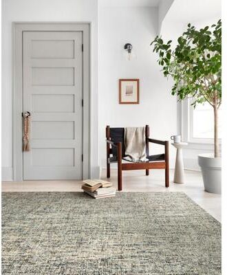 Alexander Home Sandstone Abstract Modern Hand-Tufted Area Rug