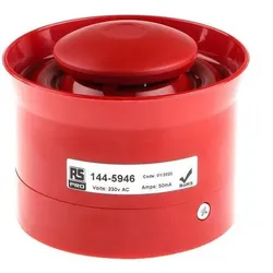 Moflash, Personenschutz, Sounder 230Vac Shallow Base IP54