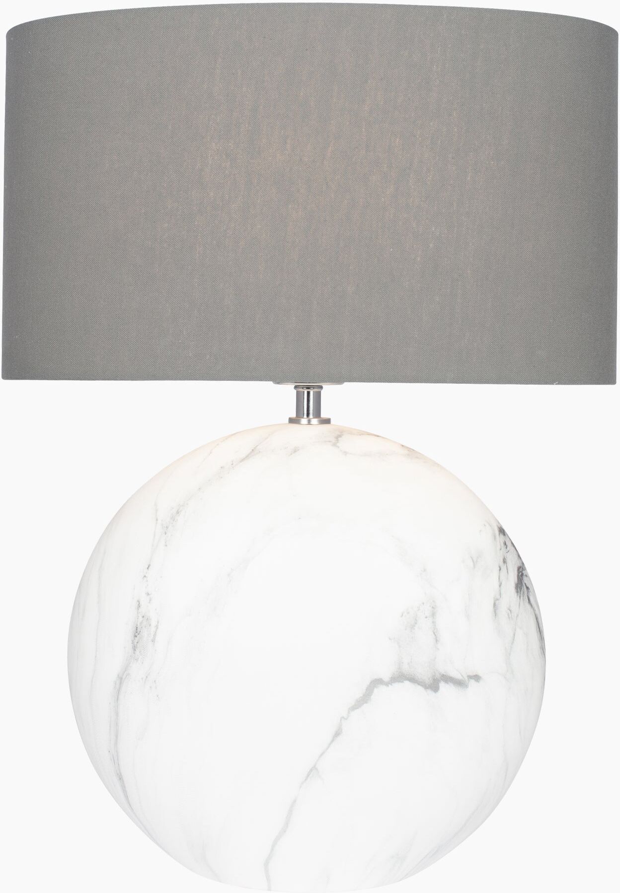 Pacific Lifestyle - Crestola Large Marble Effect Ceramic Table Lamp