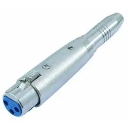 Adapter XLR-Kupplung/Klinkenbuchse mono