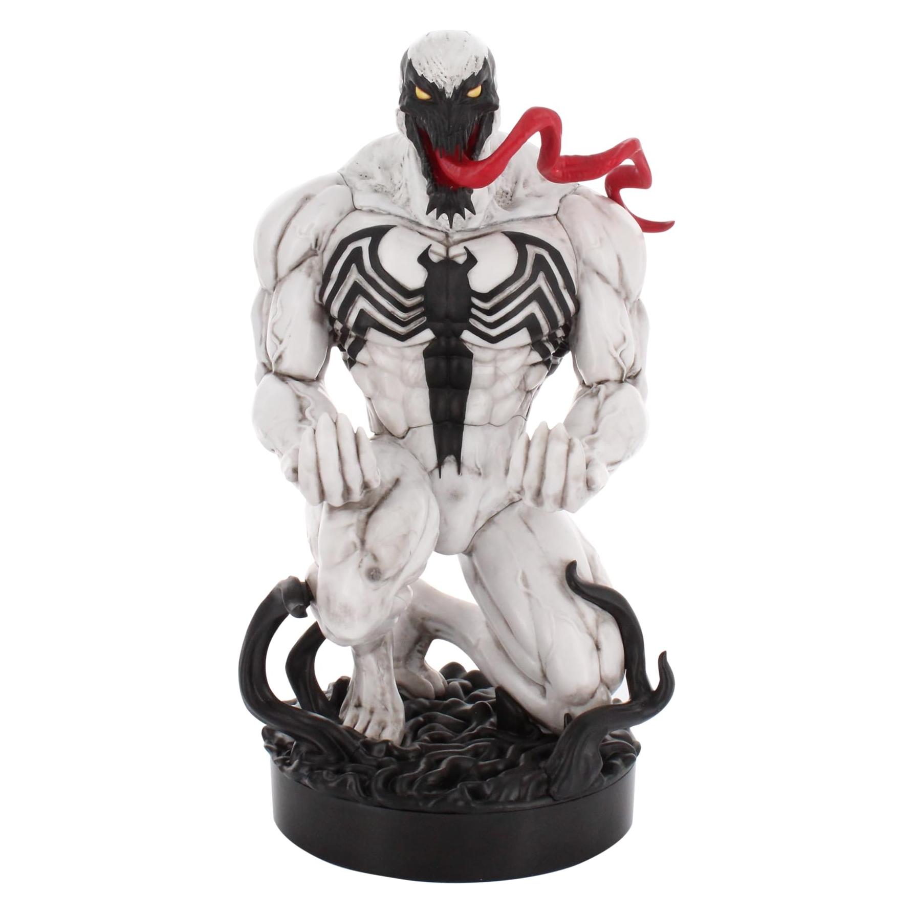 Exquisite Gaming Cable Guy - Marvel - Anti-Venom Support Chargeur pour Téléphone et Manette (PS5) (MER-3698)