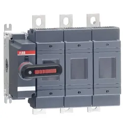 ABB OS250D03K Lasttrennschalter für Sicherungen 3-polig 250 A, mit direkt montiertem Griff