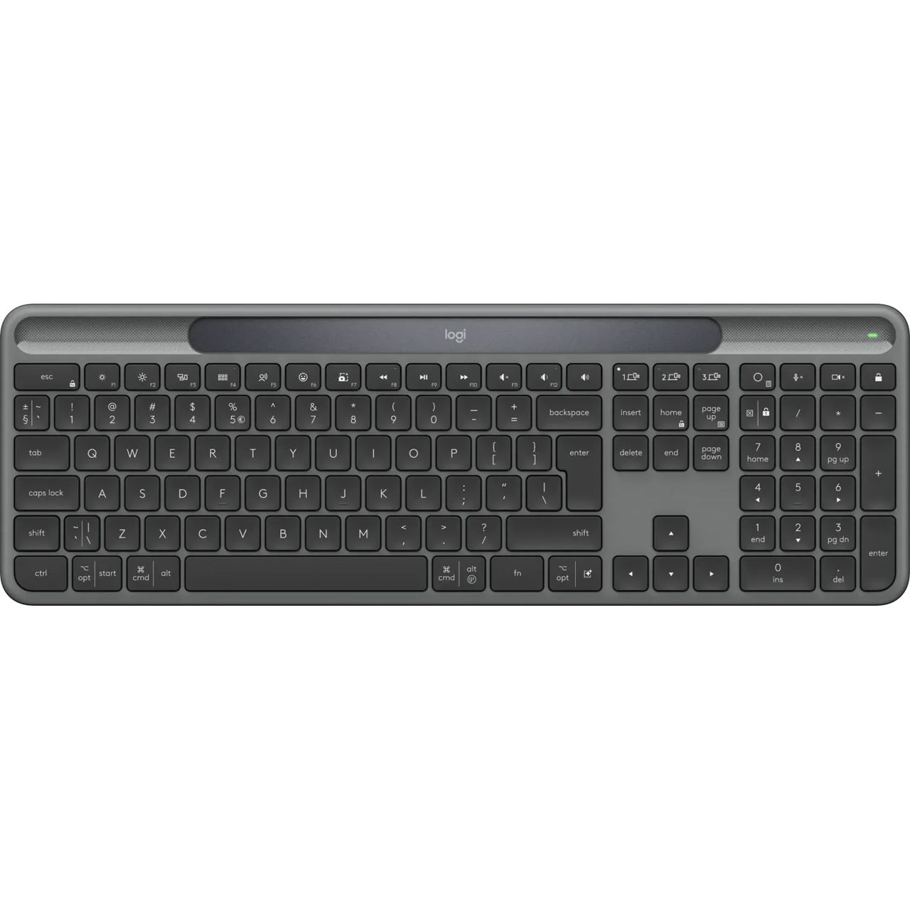 Logitech SLIM SOLAR+ FOR BUSINESS GRAPHITE - US INTL