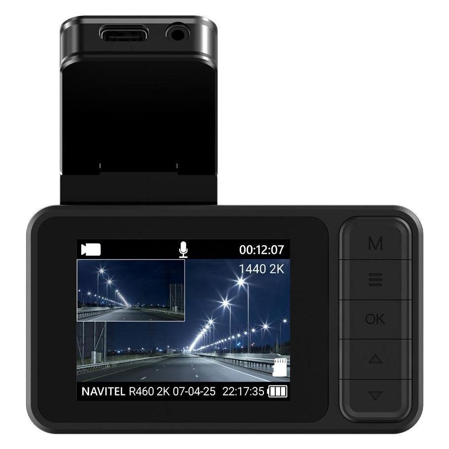 Navitel Camera accessory | Compact dashcam with 2K video quality | R460 2K (Eingebautes Display, Eingebautes Mikrofon, GPS-Empfänger, 2K) (R460 2K)