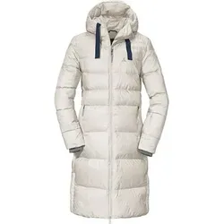 SCHÖFFEL Damen Funktionsjacke Down Coat Kenosha L, Größe 42 in Weiß Weiß
