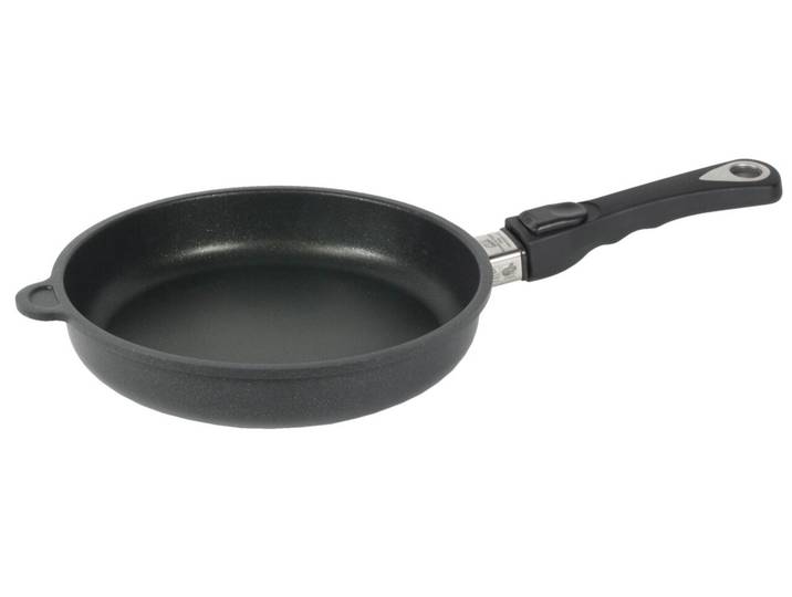 AMT Bratpfanne Ø24cm, schwarz, Aluguss