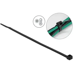 DELOCK KBI hitzebeständig L 380 x B 4,8 mm schwarz 100 Stück