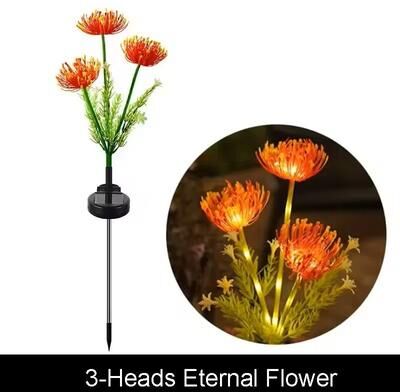Uplift Treasures Solar LED Butterfly Flower Light lawn 017 (red)