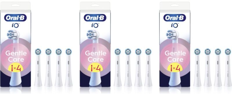 Oral-B iO Gentle Care têtes de remplacement pour brosse à dents