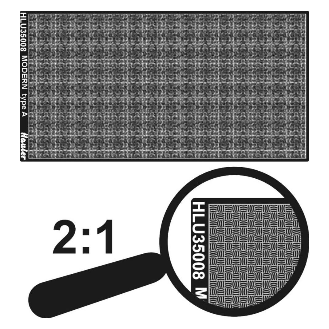 Hauler engraved plate-MODERN A type (HLU35008)