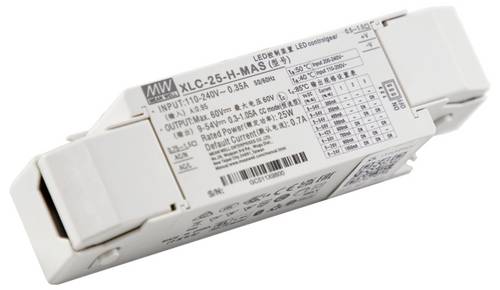 MEAN WELL LED-Konverter 25W 54V