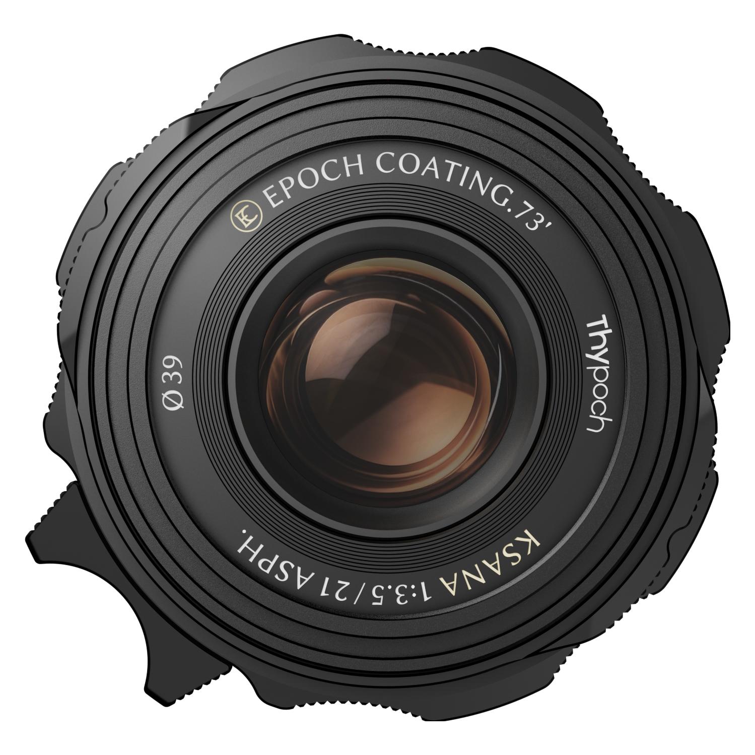 Thypoch Full-frame Photography Lens Ksana 21mm f/3.5 ASPH. for Leica M Mount Black (Leica M, Vollformat) (TP-K21M-BLK)