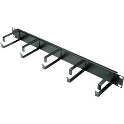 VALUE 19-Zoll-Frontplatte, h/v Kabelführung, Typ G, schwarz 26.99.0310