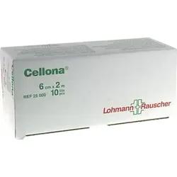 CELLONA Gipsbinden 6 cmx2 m 2X5 St Binden