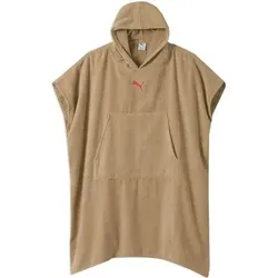 PUMA Herren Bademantel teamADDITIONS, Größe S/M in Braun Braun