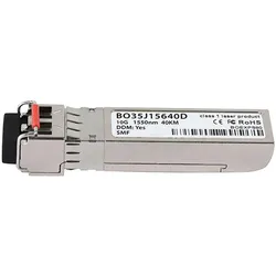 CBO Zyxel SFP10G-ER kompatibler BlueOptics SFP+ BO35J15640D, Transceiver, Silber