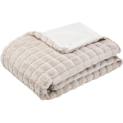 Kuscheldecke Olav Beige ca. 130x170cm