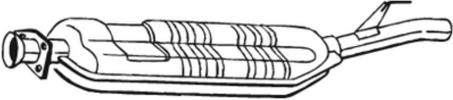 Silencieux Central Bosal 175-397