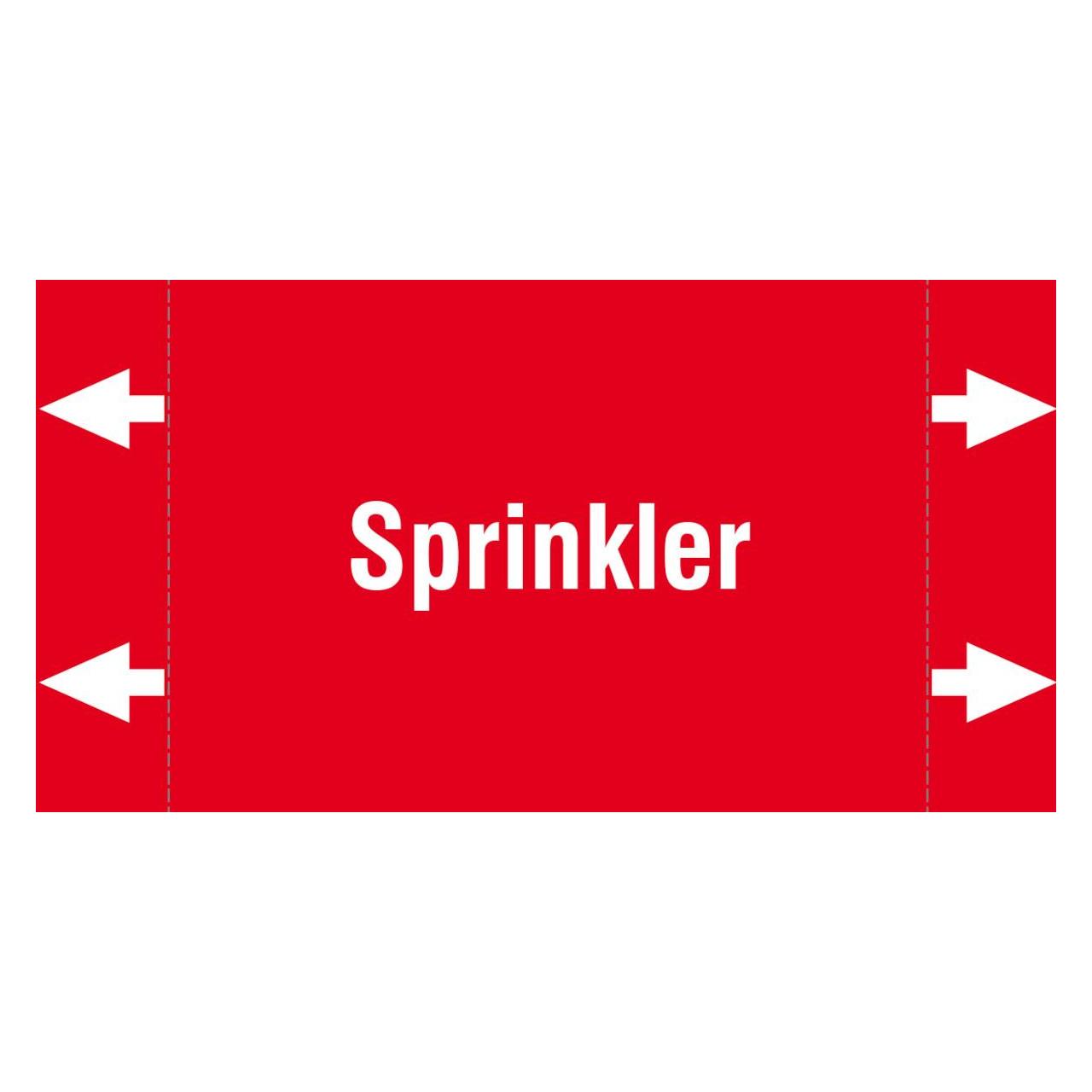 Brady ISO 20560 Rohrmarkierer - Brandschutz (318122)