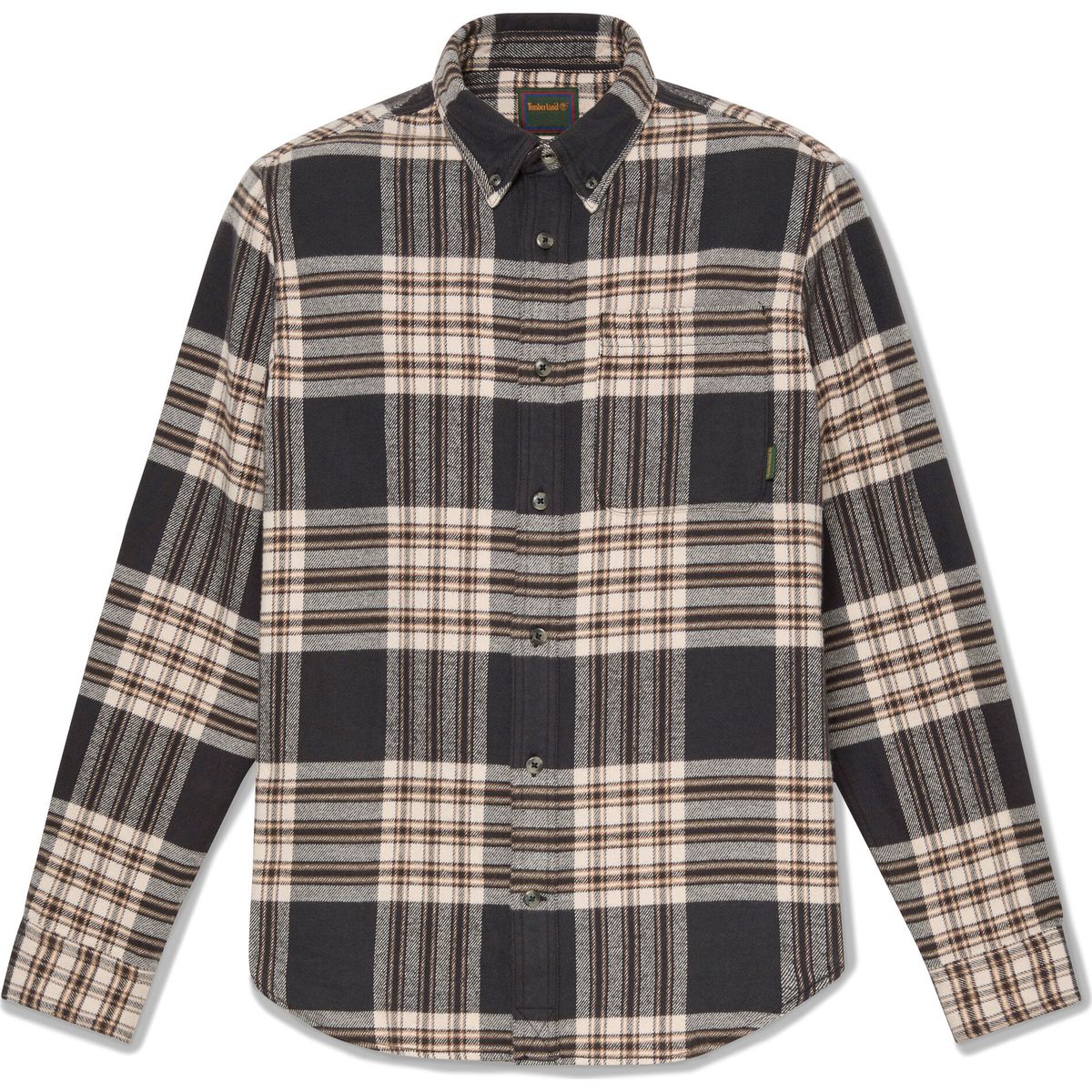 Timberland Mens Flannel House Check Shirt (regular) vntg black yd M TBC0YH82AKV1-M